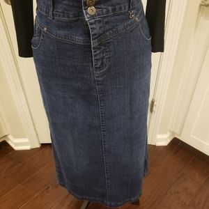 Style & co. Denim skirt